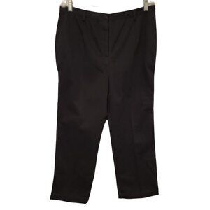 Vintage Pendleton Pants Womens Size 12‎ Black 100% Virgin Wool Pants